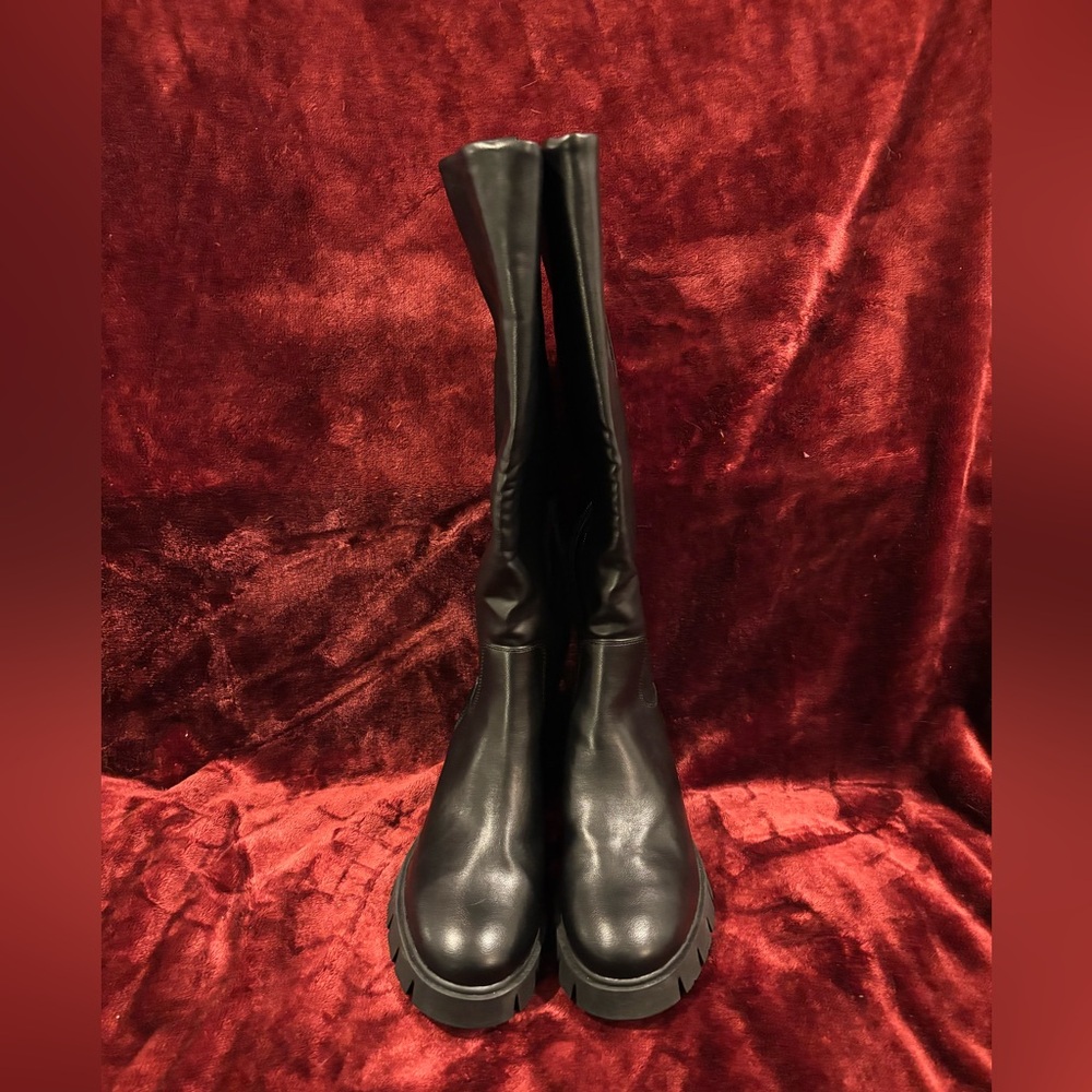 Opaelle tall vegan leather boots